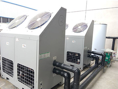 蘇州高溫電氣車間雙源熱泵制熱、制冷工程