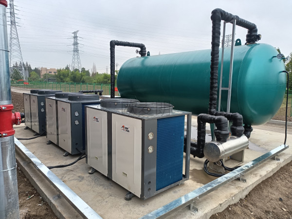 杭州機(jī)場軌道工程熱水